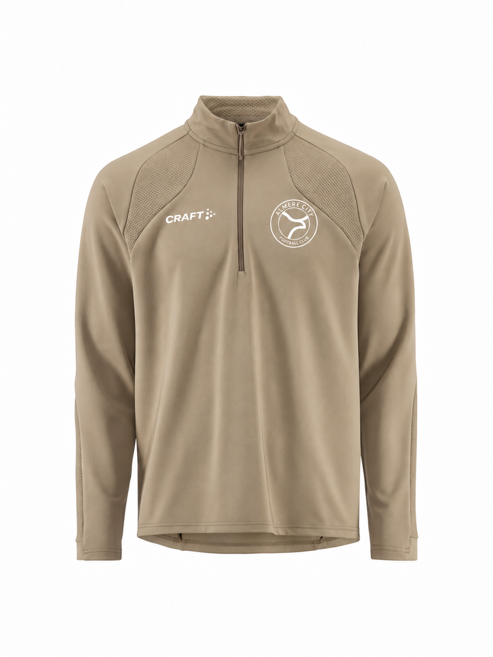 ACFC Staff Premium Half-zip Beige 26-27