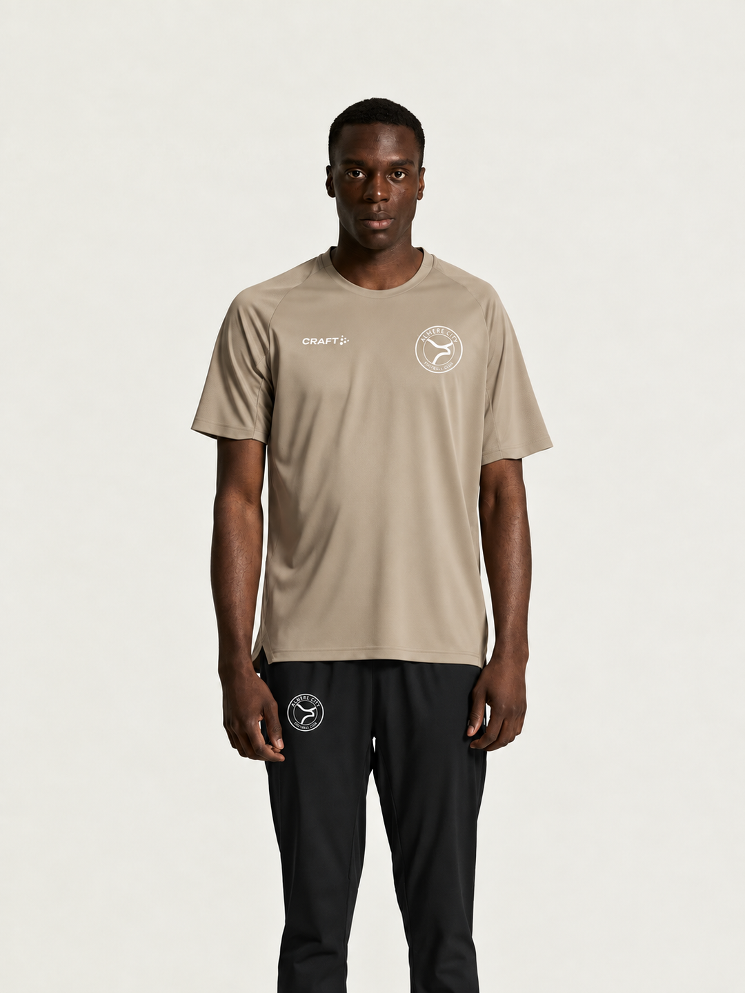 ACFC Staff Premium Trainingsshirt Beige 26-27