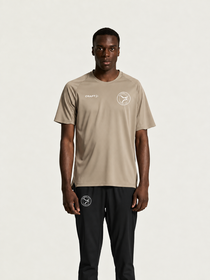 ACFC Staff Premium Trainingsshirt Beige 26-27