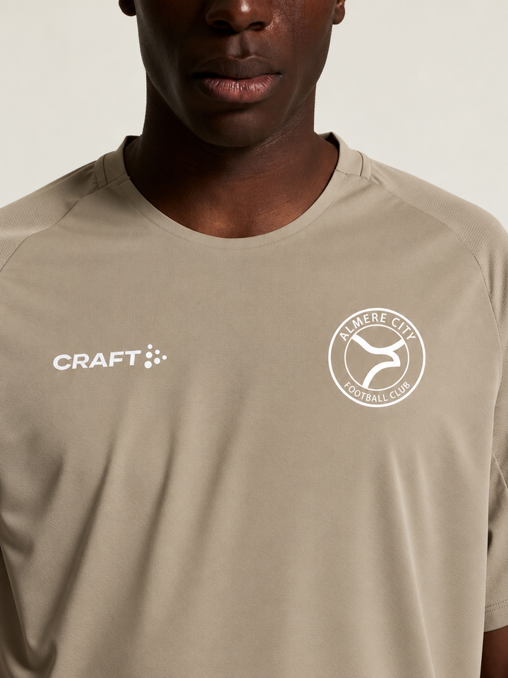 ACFC Staff Premium Trainingsshirt Beige 26-27