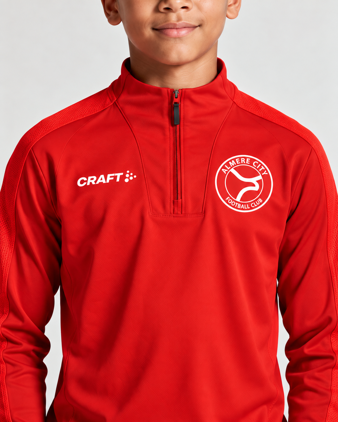 ACFC Training Junior Half-zip Rood 26-27