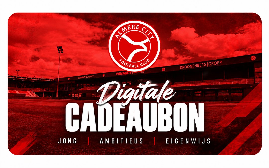 Almere City FC Cadeaubon (digitaal)